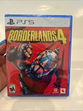 NWT Sony PS5 Borderlands 4 Red Cover Art Mature 17+ Untested.